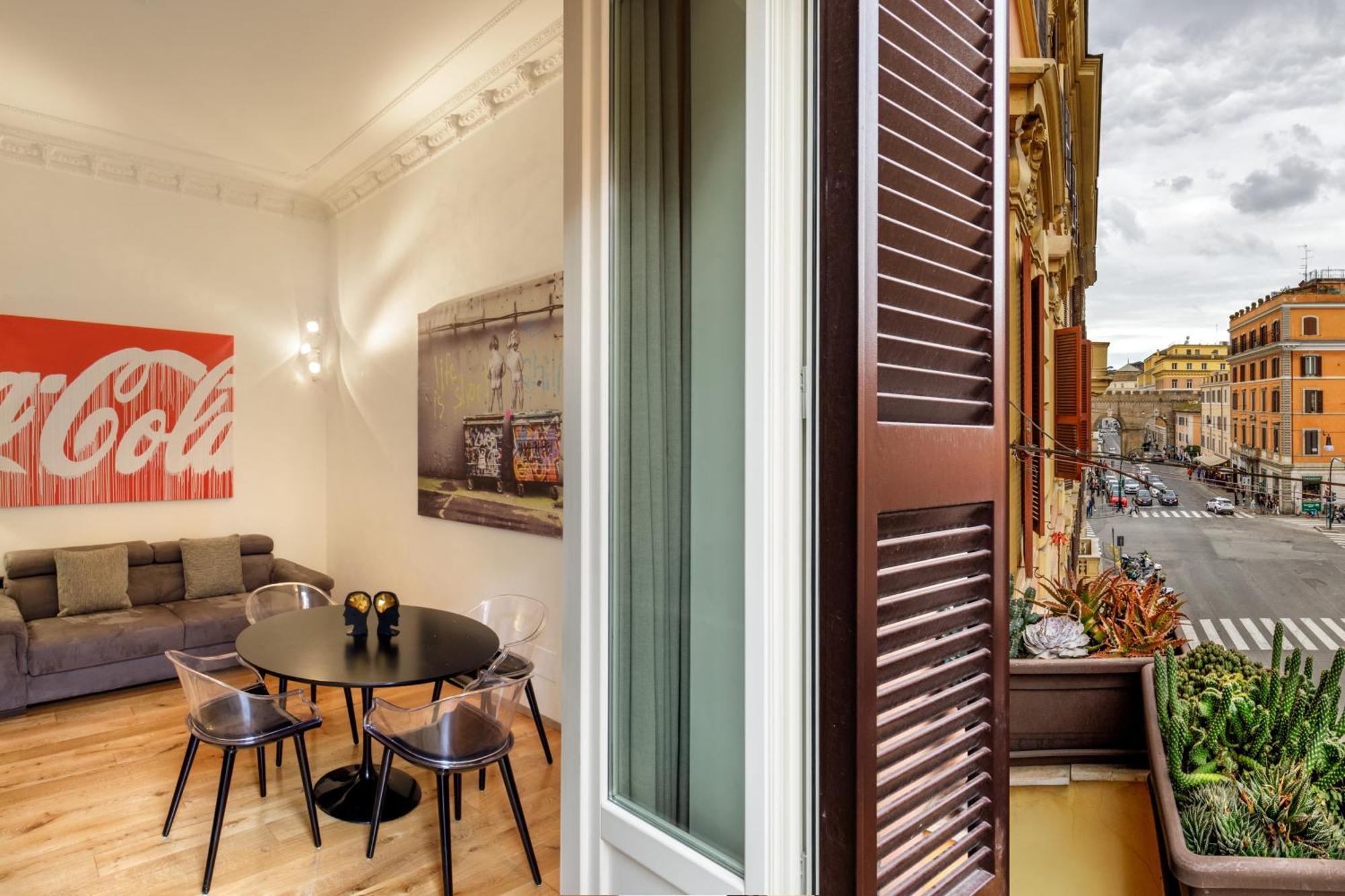 Porta Castello Charme Apartment Roma Ngoại thất bức ảnh